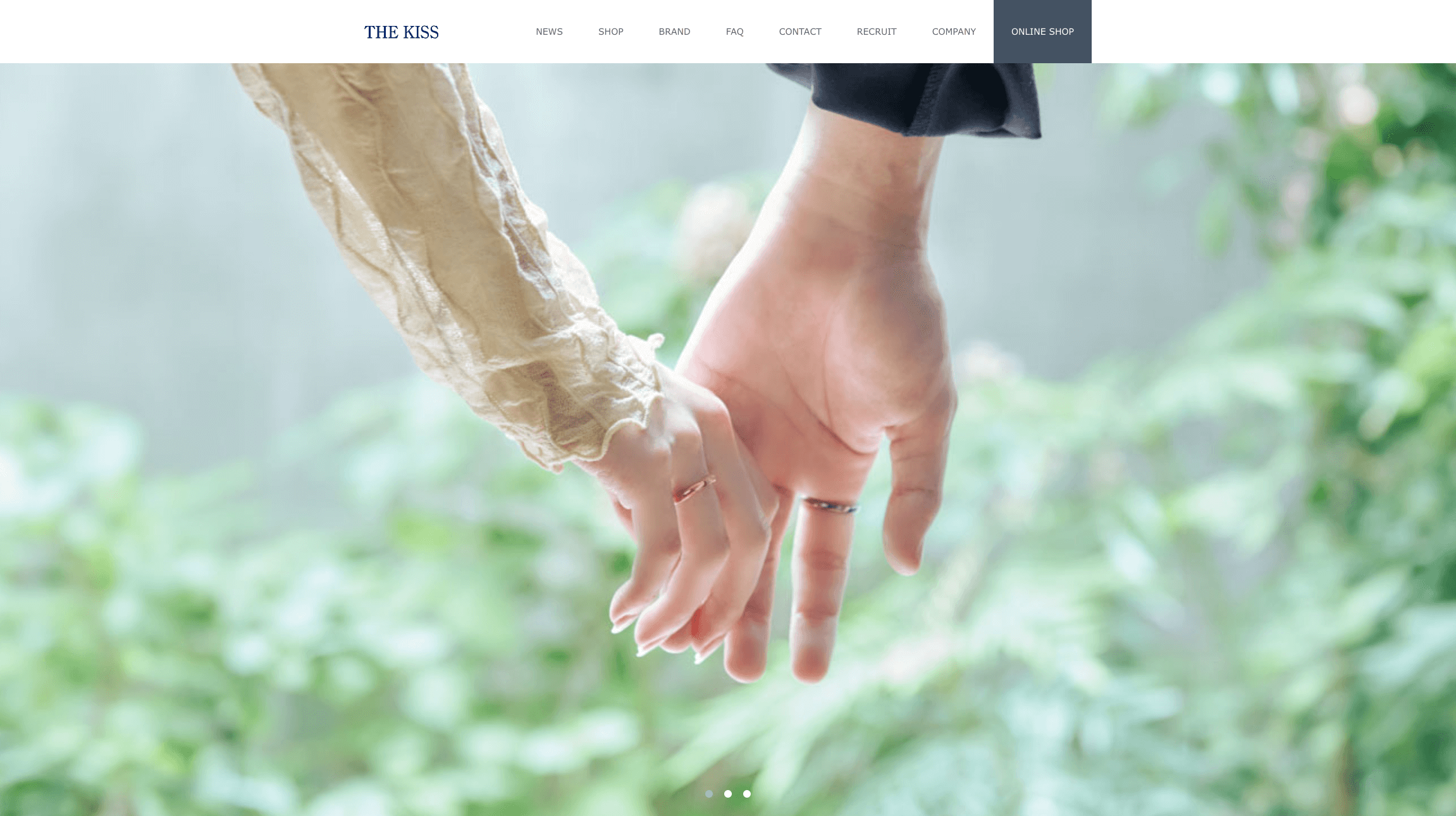 ザ・キッス公式ブランドサイト