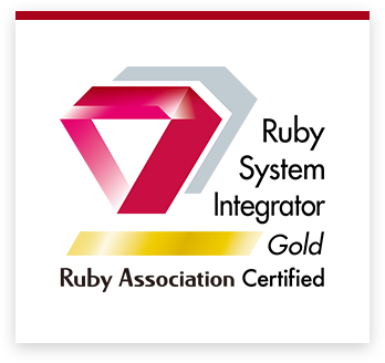 アピリッツは ”Ruby Association”認定インテグレーターGOLDです